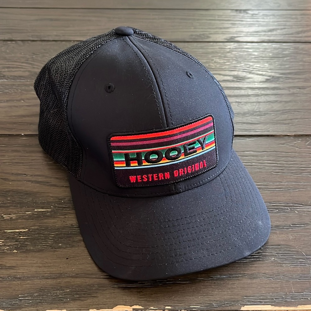 Hooey Black/Multicolor Trucker Hat